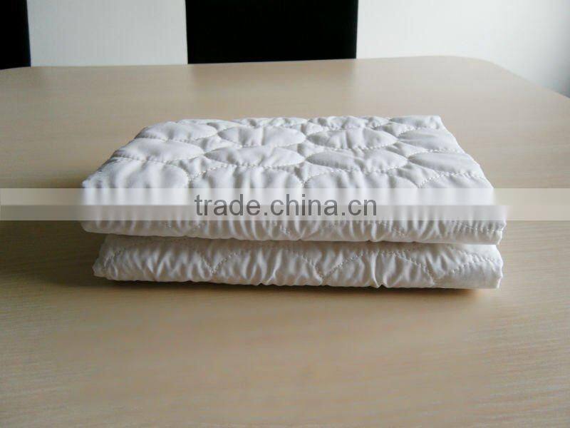 Cotton baby crib pad