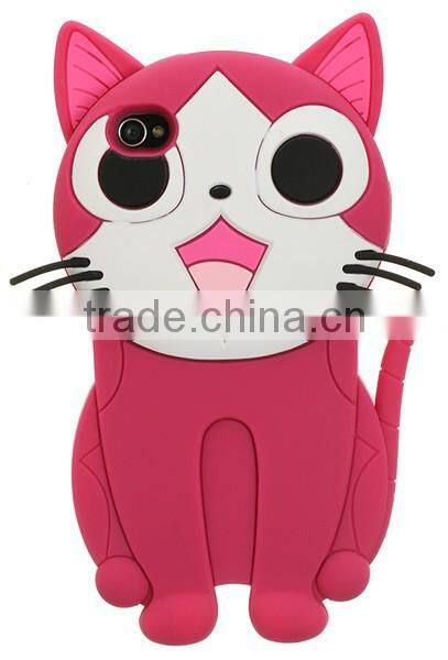 3D elephant silicone case for iphone 5/5S