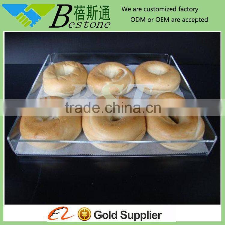 wholesale acrylic display case/ acrylic food storage box