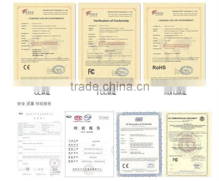 Real capacity 5200mah rohs power bank shenzhen factory for mobile phone