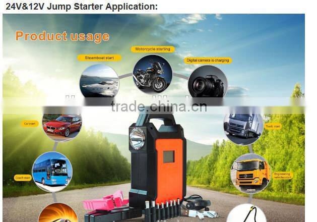 super jump starter power bank 24000mAh 12V24V