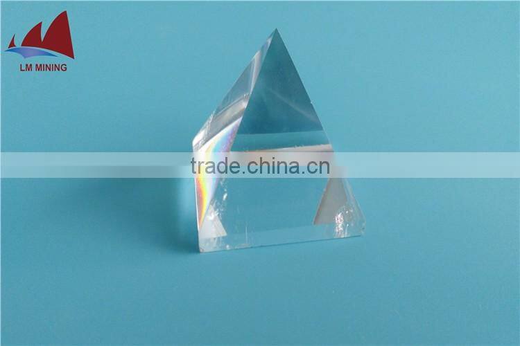 Natural Crystal Quartz Pyramid