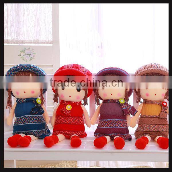 high quality OEM custom plush dolls for kids
