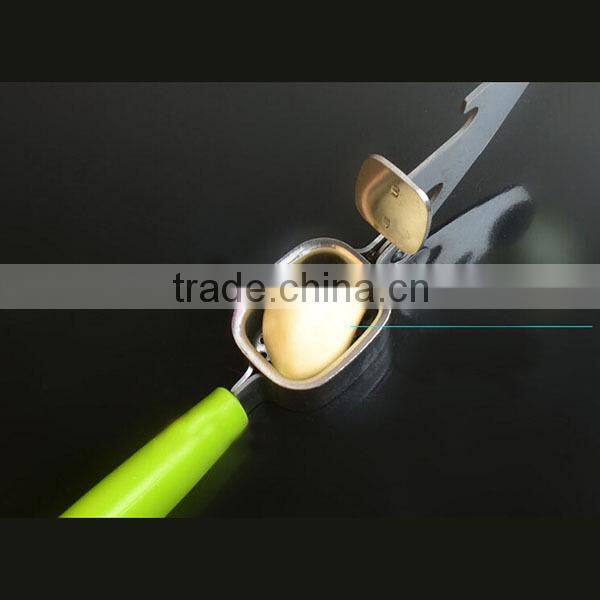 In stock Easy clean New Best ABS+Stainless steel garlic presser Crusher Mincer 175g garlic clove peeler