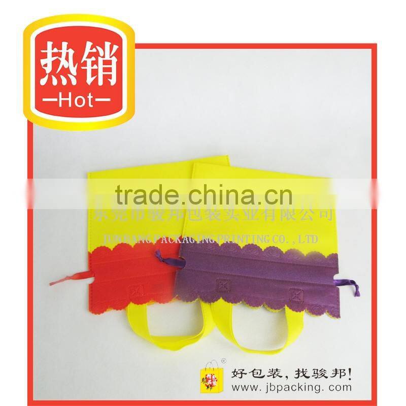 JUNBNAG small waterproof non-woven drawstring gift bags