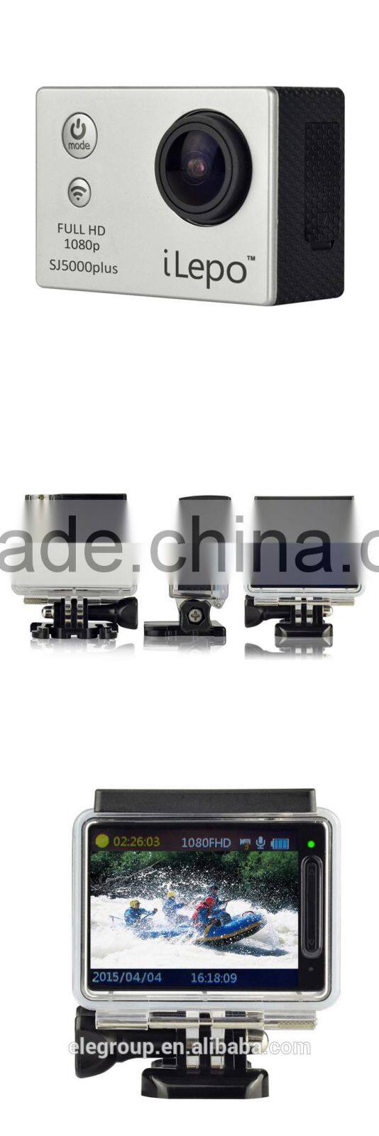 Original HD 1080P SJ5000plus sport camera H.264 30m Waterproof 30m wifi app support IOS and Android