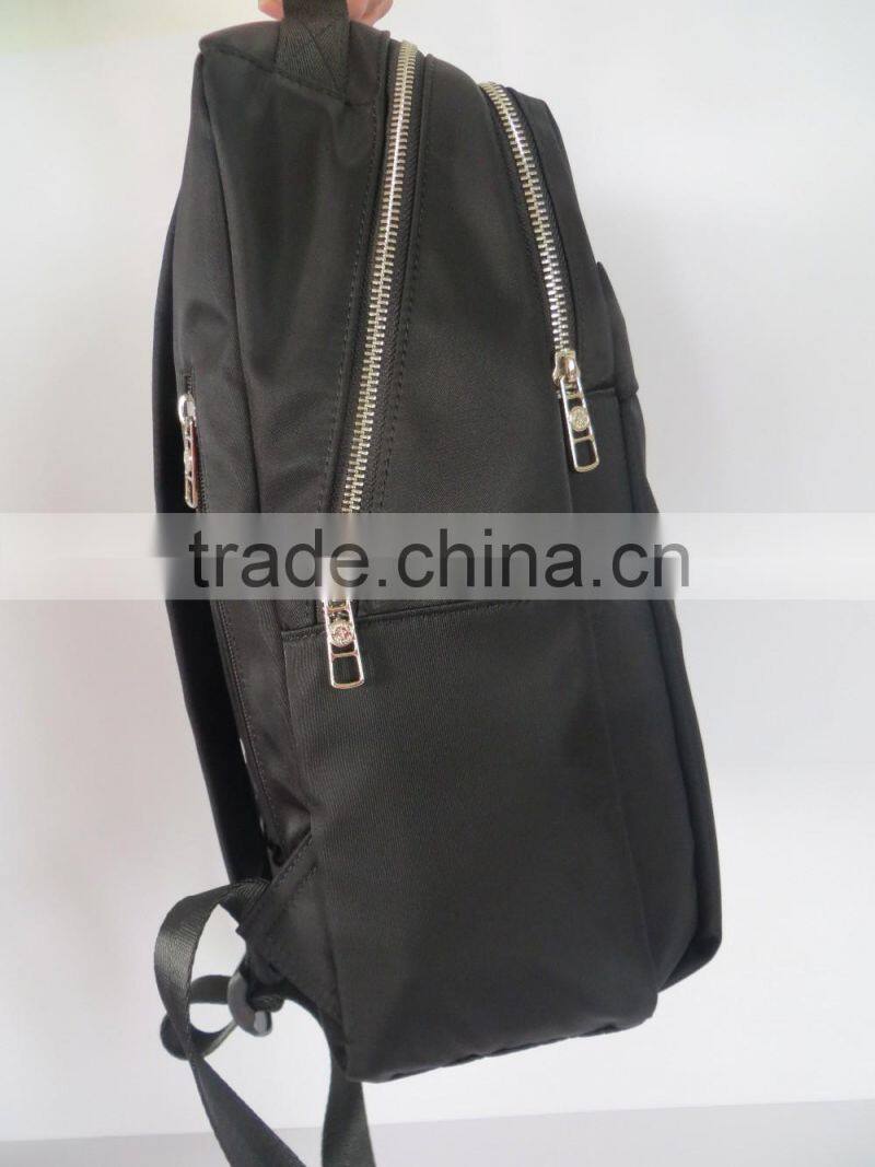 simple laptop black men backpack of high quality