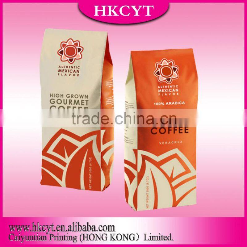 Fashional China kraft paper coffee bag wholesale