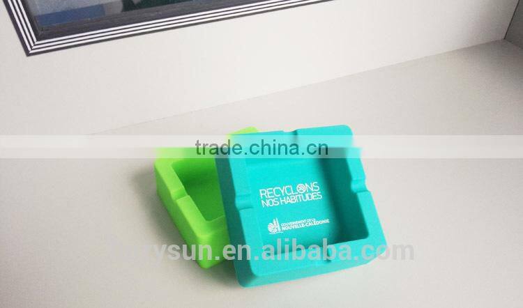 2015 Silicone square cheap ashtray, cool ashtrays, buy bulk ashtrays