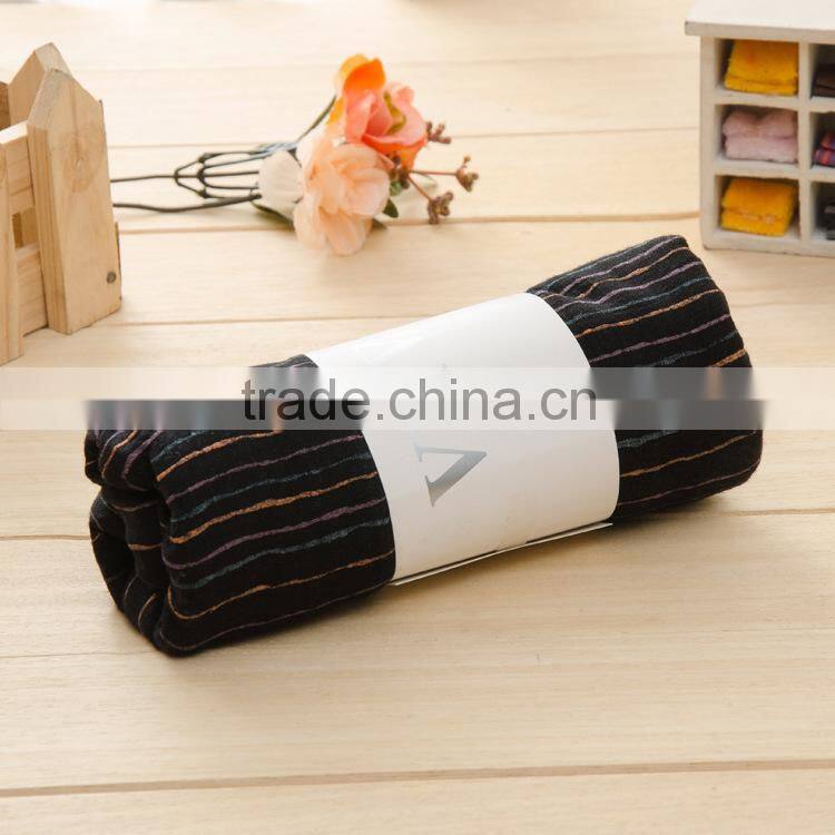 New Style Oversized Viscose Vertical Colorful Striped Scarf