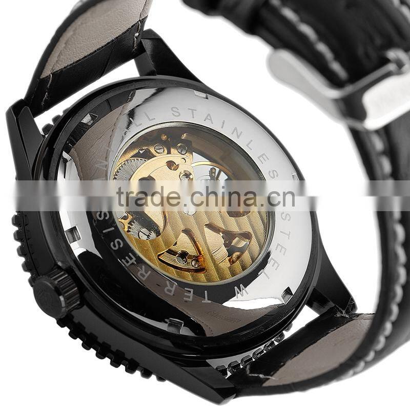 Mens Watch Man Automatic Skeleton Men Fashion Watch WM347