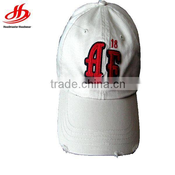 Custom 6 panel embroidery baseball cap golf hats
