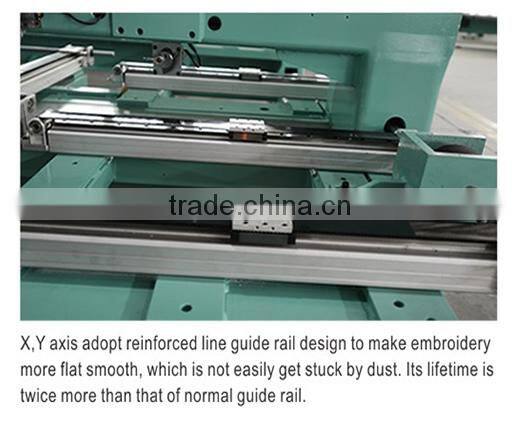 18 head High Speed Belting+Flat+ Single Side Double Sequins computerized embroidery machine