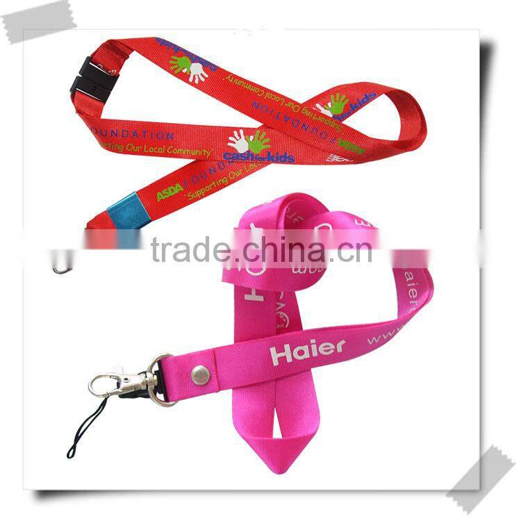 Promotional cheap & classical custom printing neck lanyards