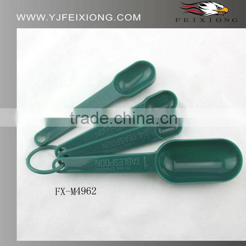 High quality !4pcs plastic measuring spoon set
