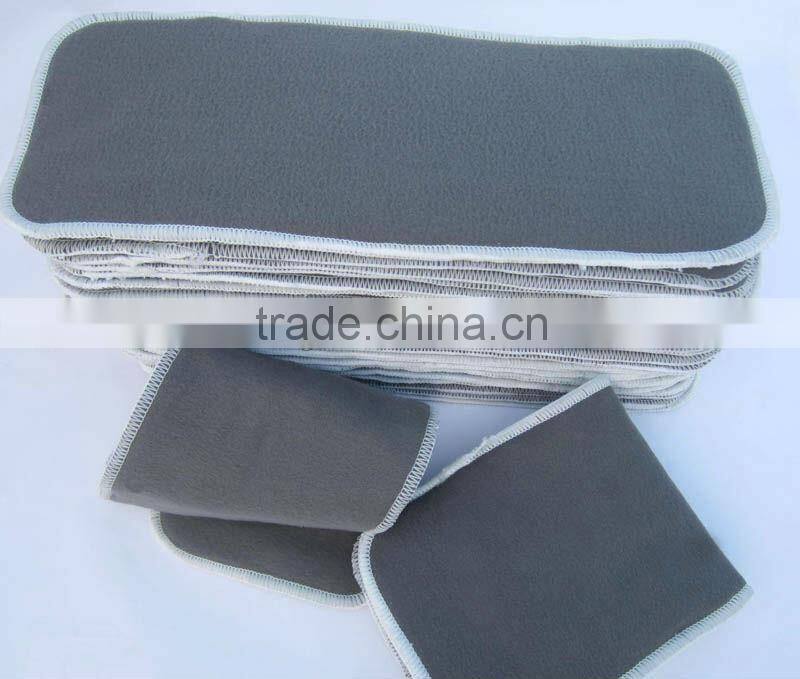 Make to order Bamboo Charcoal Inserts for baby cloth diaper Machine Washable Urine mat