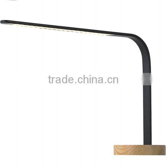 fancy study working creative decorative simple metal led desk lamp