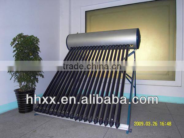 Africa and Mexica compact pressurized solar water heater supplier