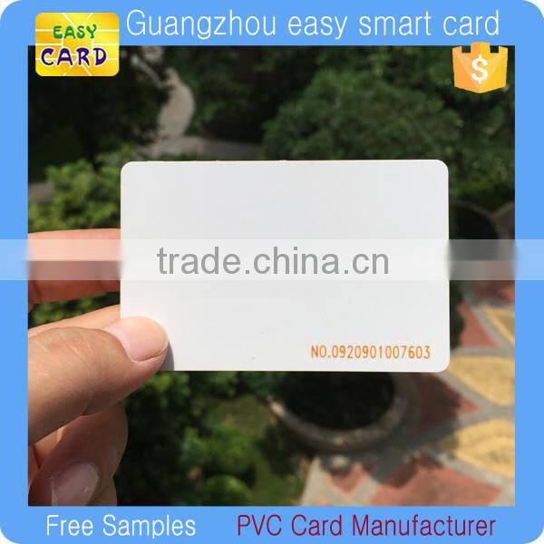 Printable blank sublimation business card manufacturer with lamination
