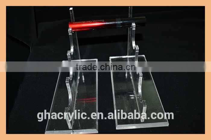 transparent acrylic pen display rack for office