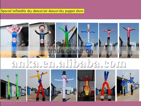 2016 hot sale air dancer type outdoor cheap inflatable tube dancer for sale