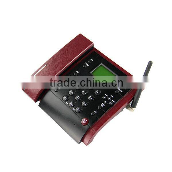 wireless gsm desktop voice recording telephone set