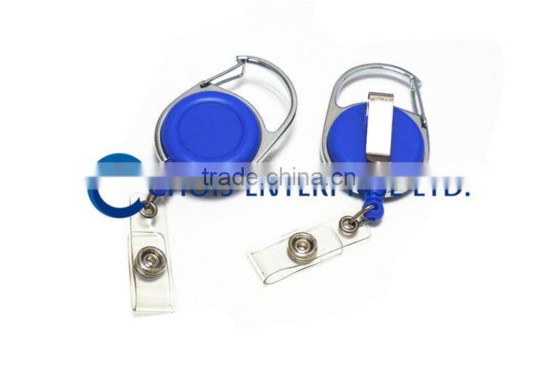 Cheap Custom Retractable Badge Reel with Swivel Alligator Clip