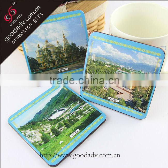 Wholesale alibaba personalized high-grade glass photo coasters