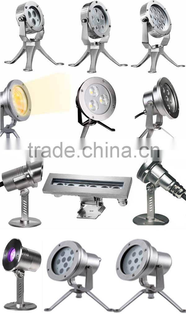 24W stainless steel IP68 LED underwater spot light