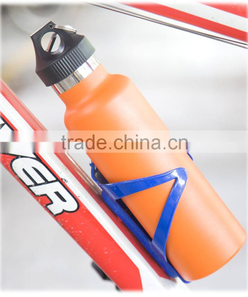 Outdoor travel sport 600ml vacuum double wall stainless steel water bottle