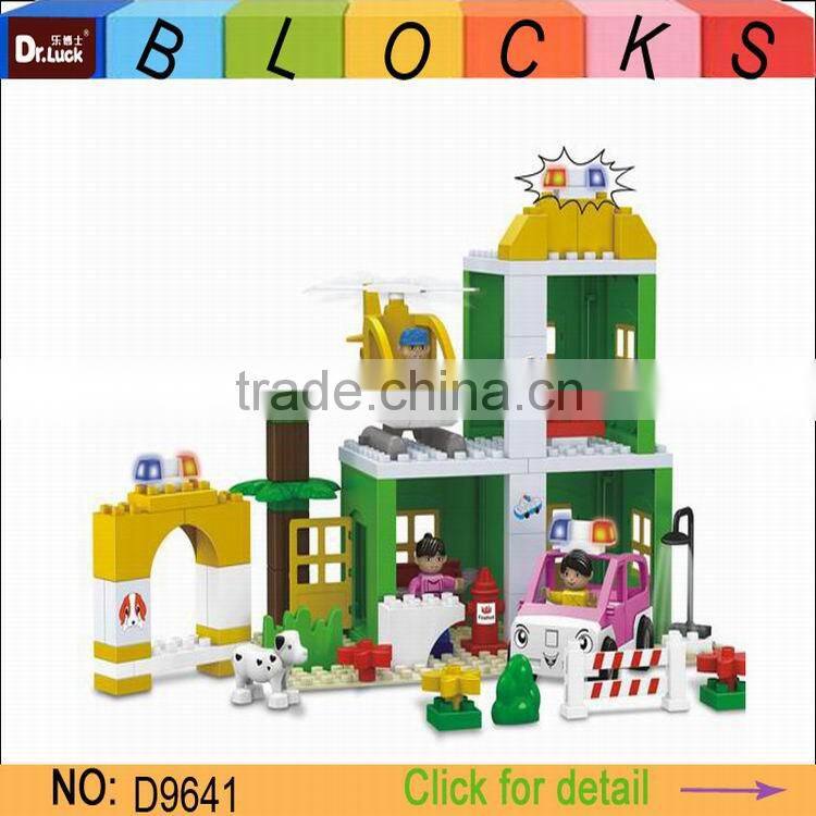 Children Hot Sale Zoo Animal Toy Building Block Educational Toy