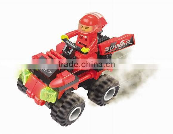 3D puzzle building blocks Racing Car