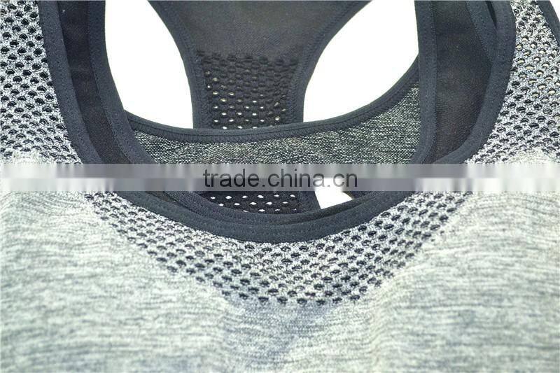 sexy ladies sport crop top padded bra underwear wholesale