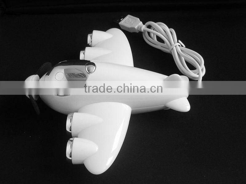 Promotional plane shape usb hub good gift for airline with customized logo printing