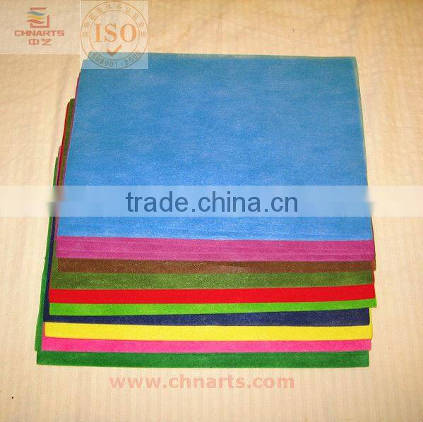 (full color)non woven fabric Polyester craft felt sheet