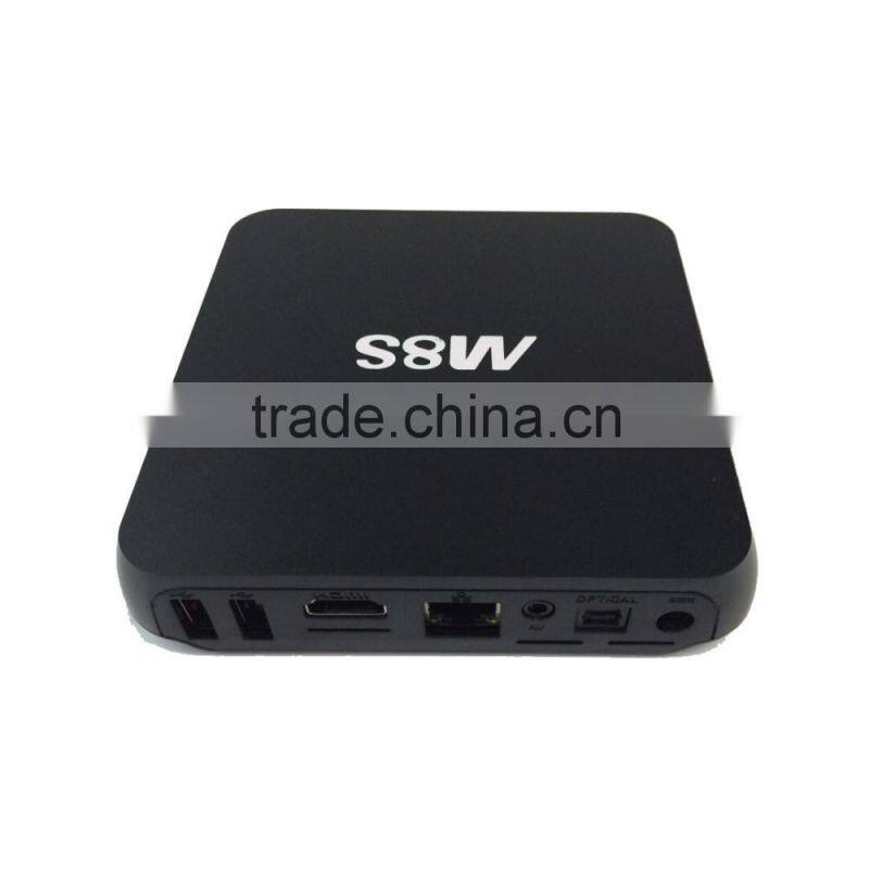 New M8 Android Smart TV Box M8S Amlogic S812 Chip AP6330 4K 2G/8G XBMC Dual band wifi Full HD Android 4.4 Media Player M8 TV Box