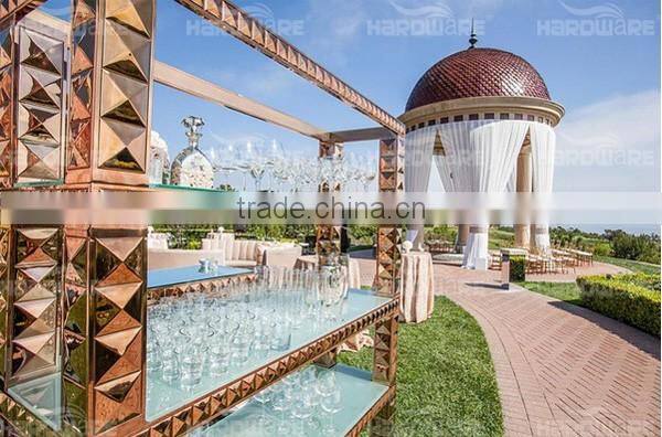 china stainless steel wine display rack