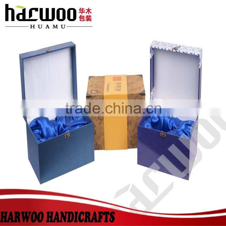 hot popular paper wine box,paper wine box wholesaler,custom prniting paper box