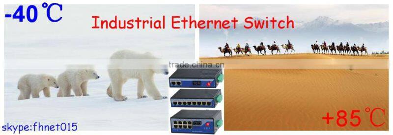 16 10/100 Base-TX DIN-Rail Industrial Ethernet Switch