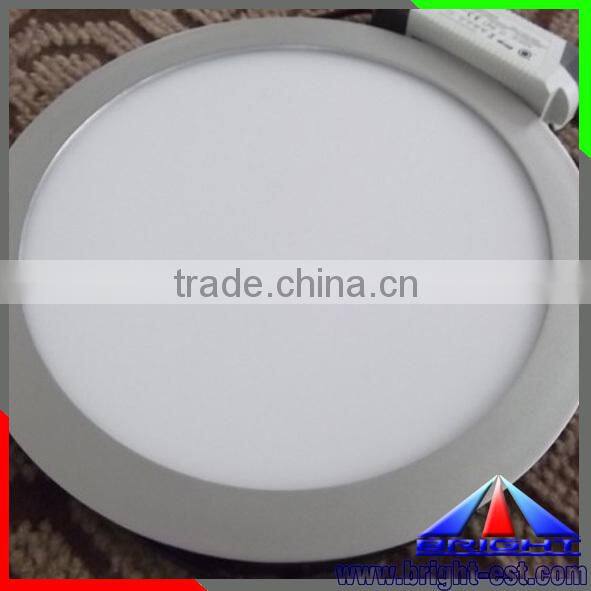 New Design Ceiling SMD3528 85-265V 120degree led panel light,Dimmable round panel light led down light 8inch 18W