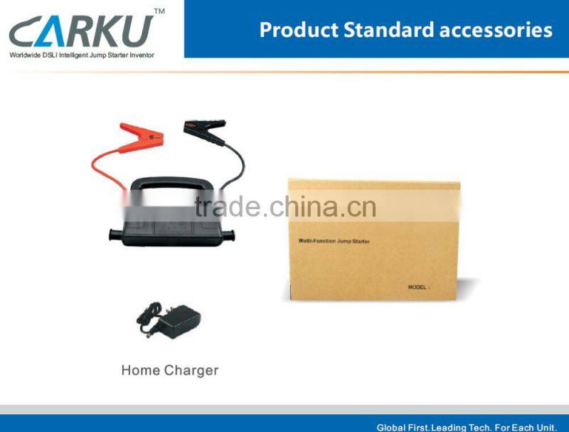 Carku 14000mAh Lithium ion battery professional mini jump starter car jump starter
