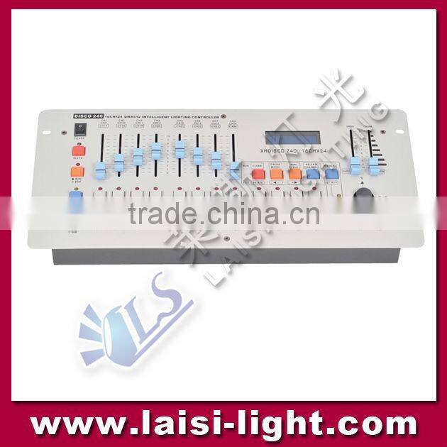 LS-698 DMX-240 computer controller /disco 240 dmx controller/dmx console