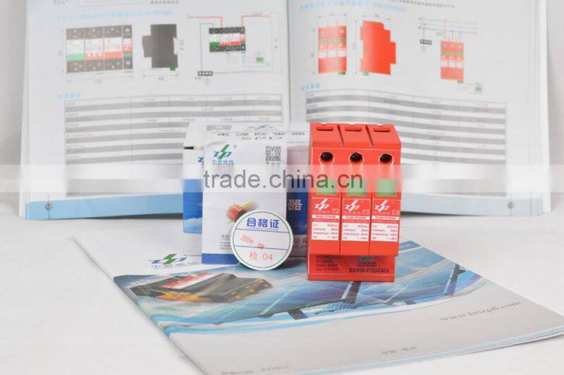 Uc 1000V Photovoltaic DC Solar Energy Power Surge Protector
