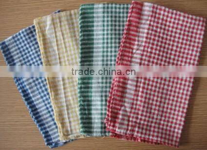 wholesale china factory Cotton check commercial kitchen tea towels