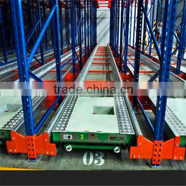 Popular High Density Adjustable Automatic Radio Shuttle Racking