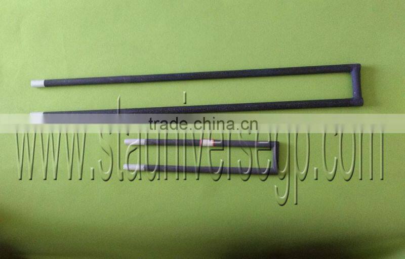 STA 1400C 1500C 1600C sic elements silicon carbide heating rod for klin