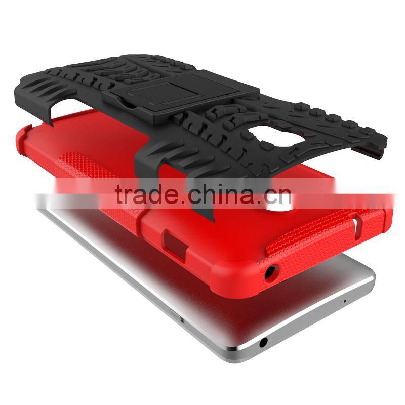 Armor design kickstand case for Lenovo Vibe P1