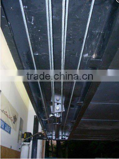 The stainless machine easy basement type underground garage electrical hydraulic lifter