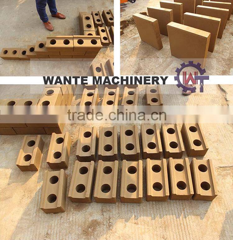 WANTE BRAND WT2-10fully automatic and new technology brick machine