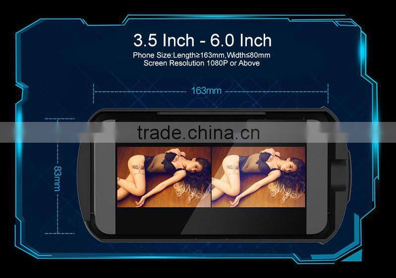 Large Helmet Headset Adjust Cardboard VR BOX FOV 3D VR Virtual Reality 3D Video Glasses For iPhone 6 IOS Android OS